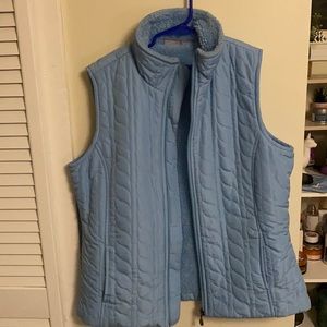 Laura Scott Baby Blue Vest